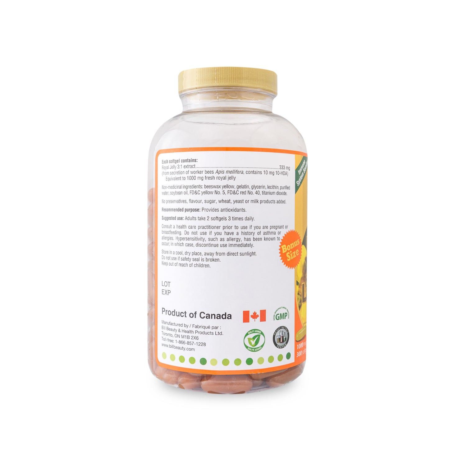 Bill Pure Royal Jelly