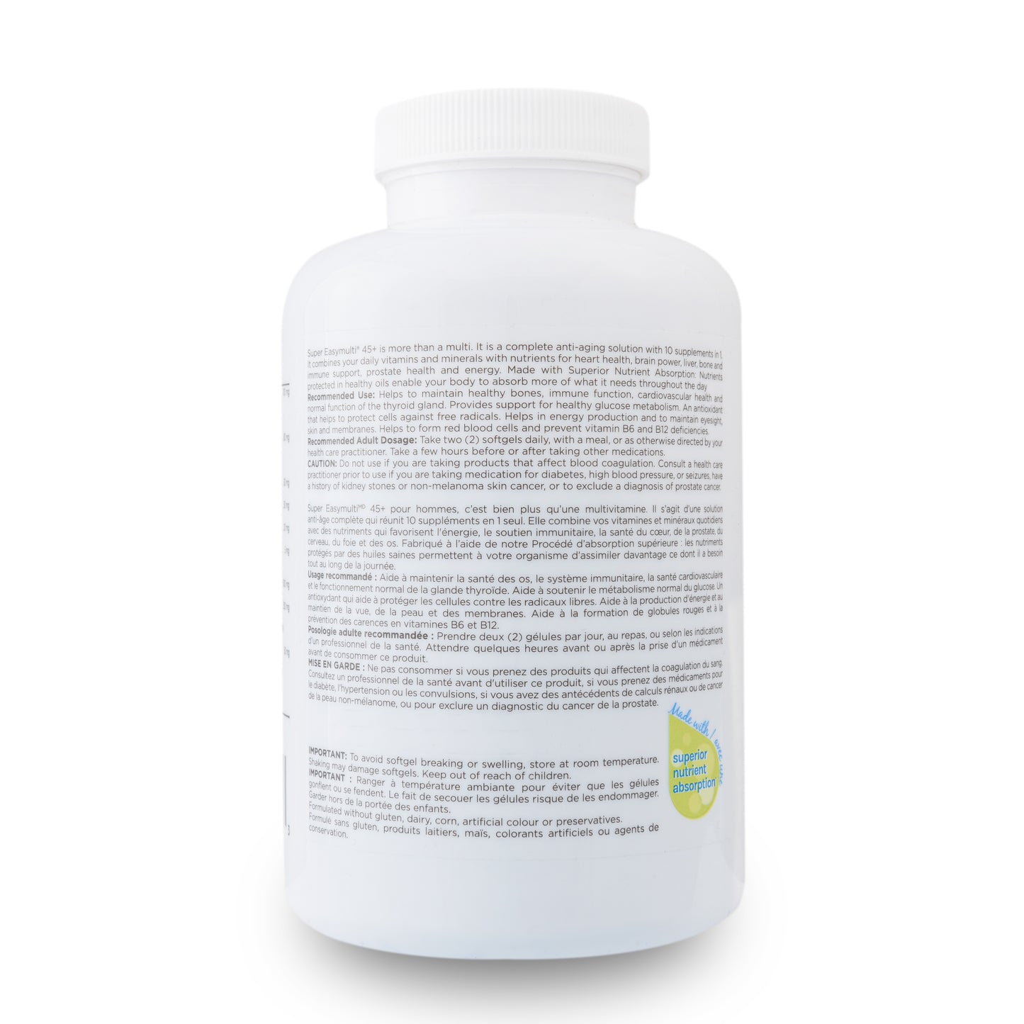 Platinum Naturals Easy Multi Super 45+ Men - 120 soft gels