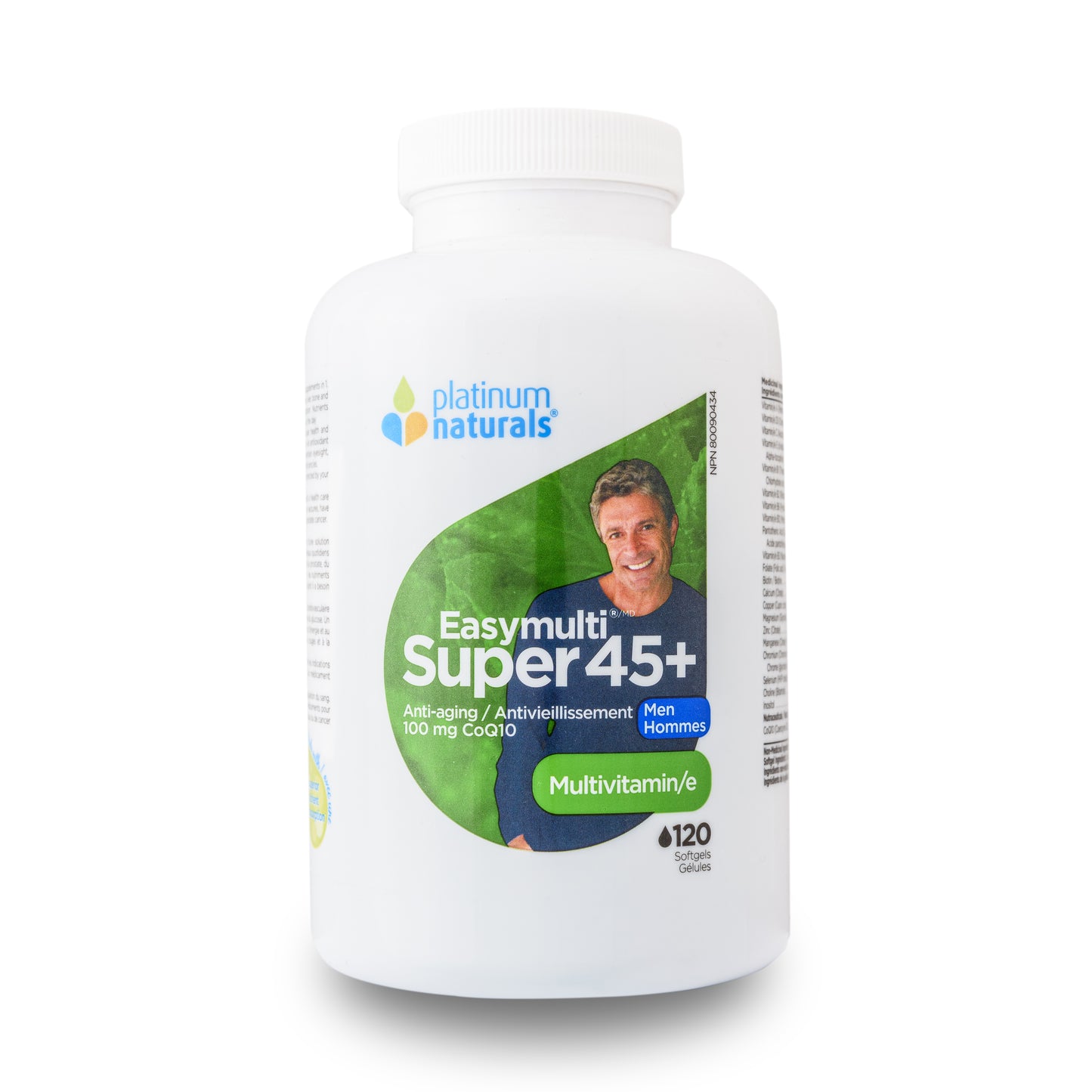 Platinum Naturals Easy Multi Super 45+ Men - 120 soft gels