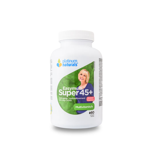 Platinum Naturals Easy Multi Super 45+ Women - 60 soft gels